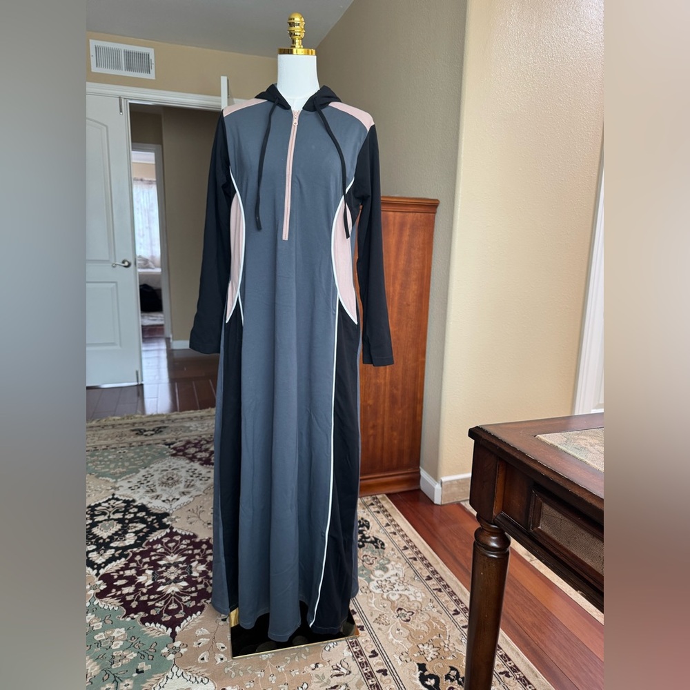 Stylish Black and Gray Women's Dress